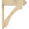 Ekena Millwork Imperial Rough Sawn Arts and Crafts Outlooker, Douglas Fir, 8"W x 30"D x 34"H OUT08X30X34IMP03RDF - alternate 4